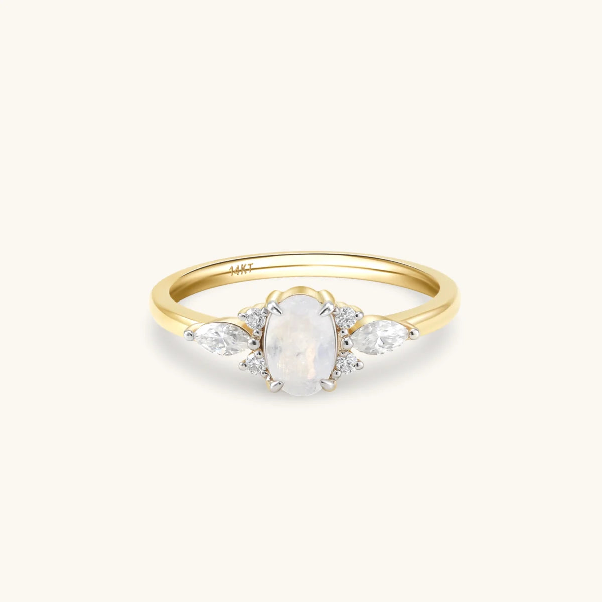 Moonstone Muse Ring