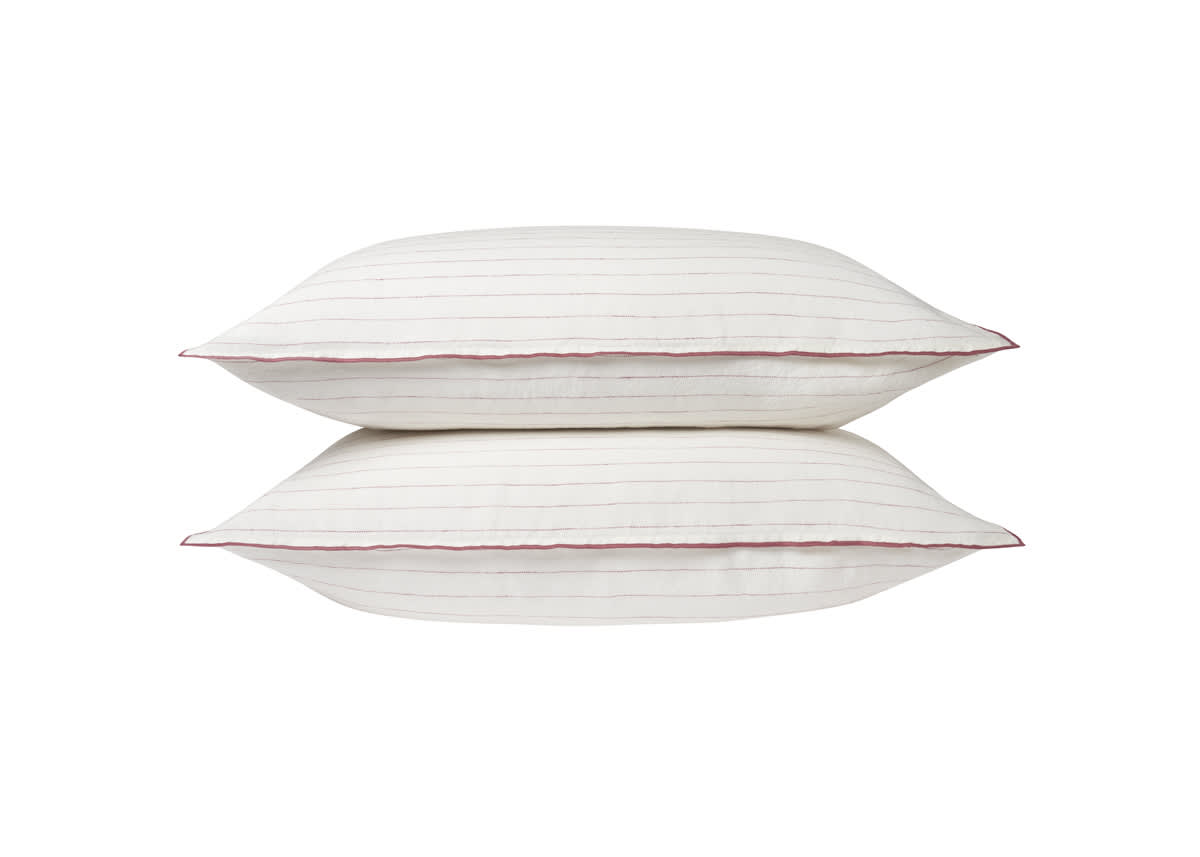 Widey Stripe Lazy Linen Set of 2 Pillowcases