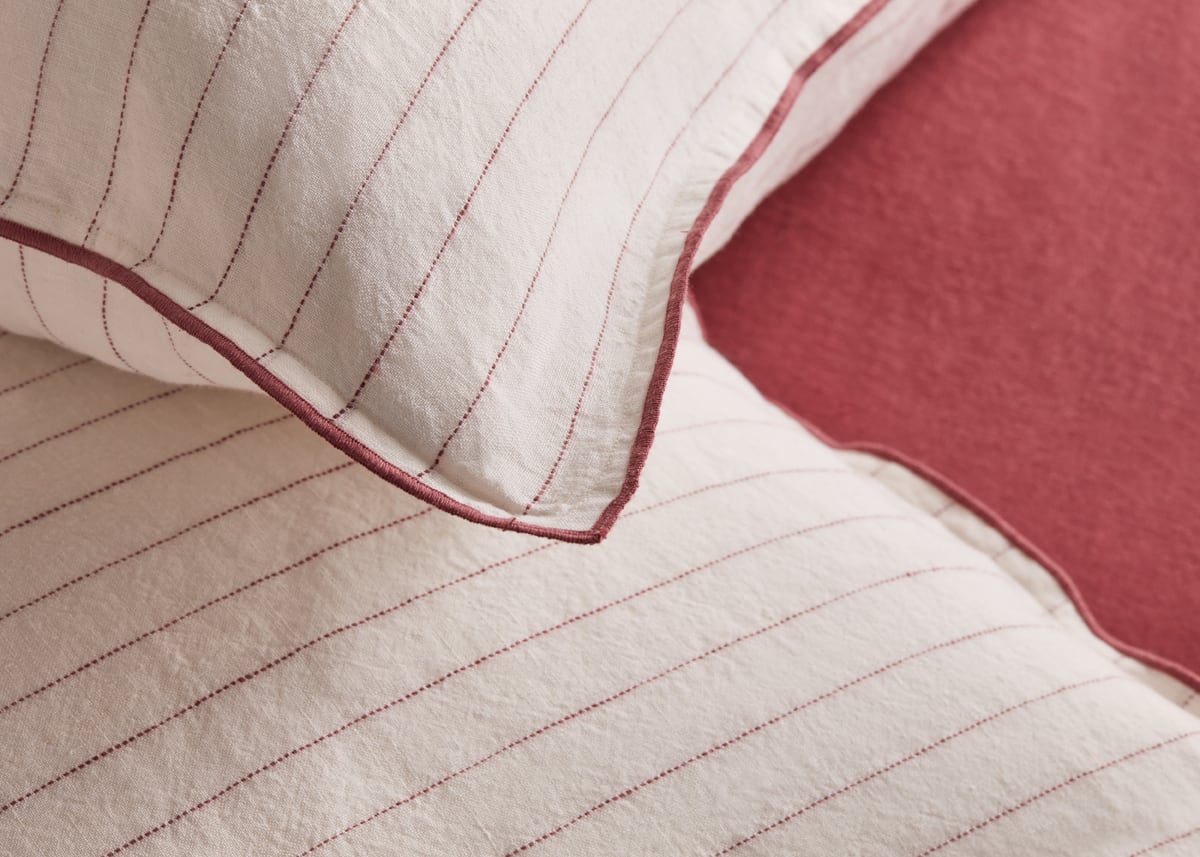 Widey Stripe Lazy Linen Set of 2 Pillowcases