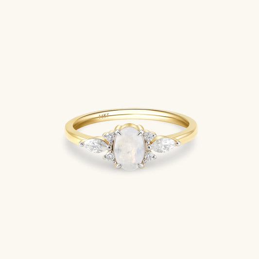 Moonstone Muse Ring
